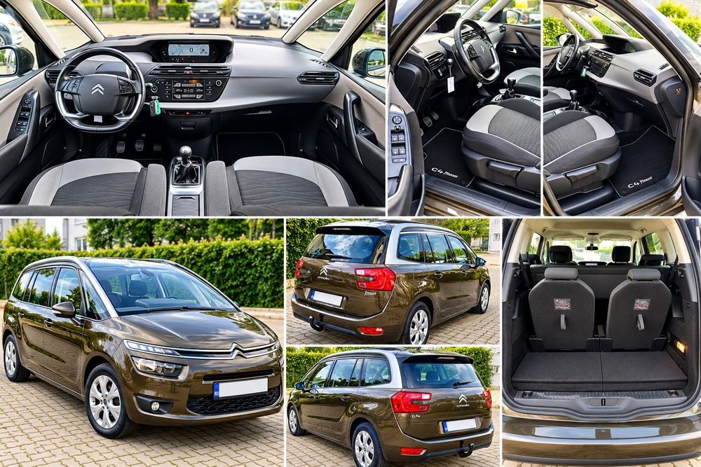 Citroen C4 Grand Picasso 7 Locuri 2015 1.6 Hdi 6 + 1 Trepte Euro 5 237000 km Reali Import Olanda Unic proprietar