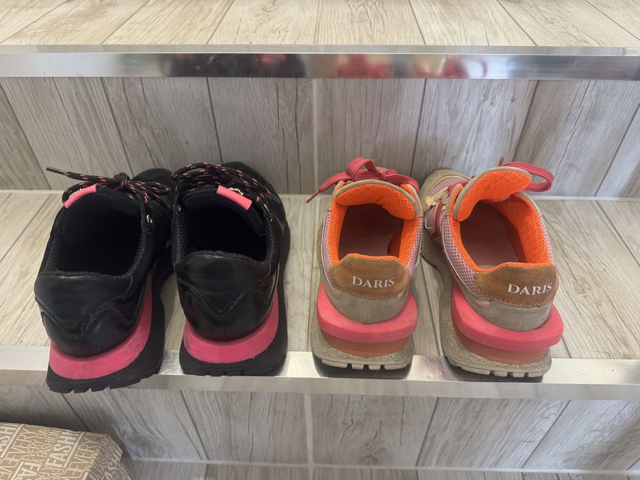 Маратонки Daris 36,37 ,чехли Guess 37,Steve M -37 ,Pinko -36