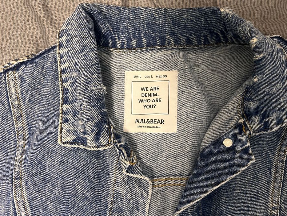 Geaca Denim PULL&BEAR