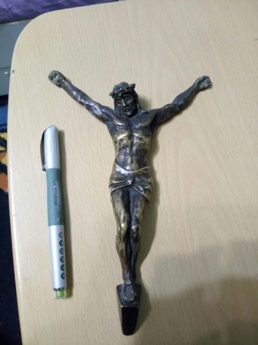 Старинное Распятие из бронзы