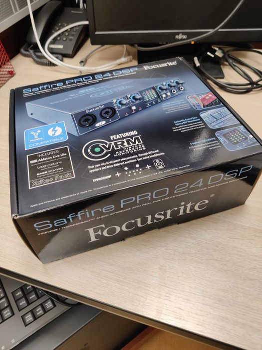 Focusrite Saffire Pro 24 DSP firewire звукова карта.