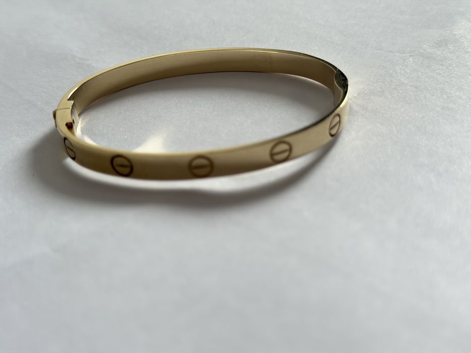 Золотой браслет Cartier