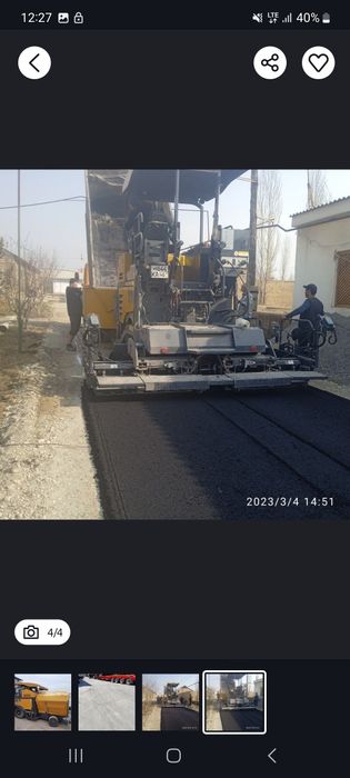 #Asfalt ukladchik xizmati / Асфальт укладчик / Аренда и услуги