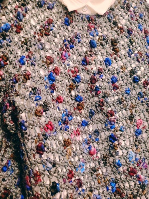 Pulover crosetat manual