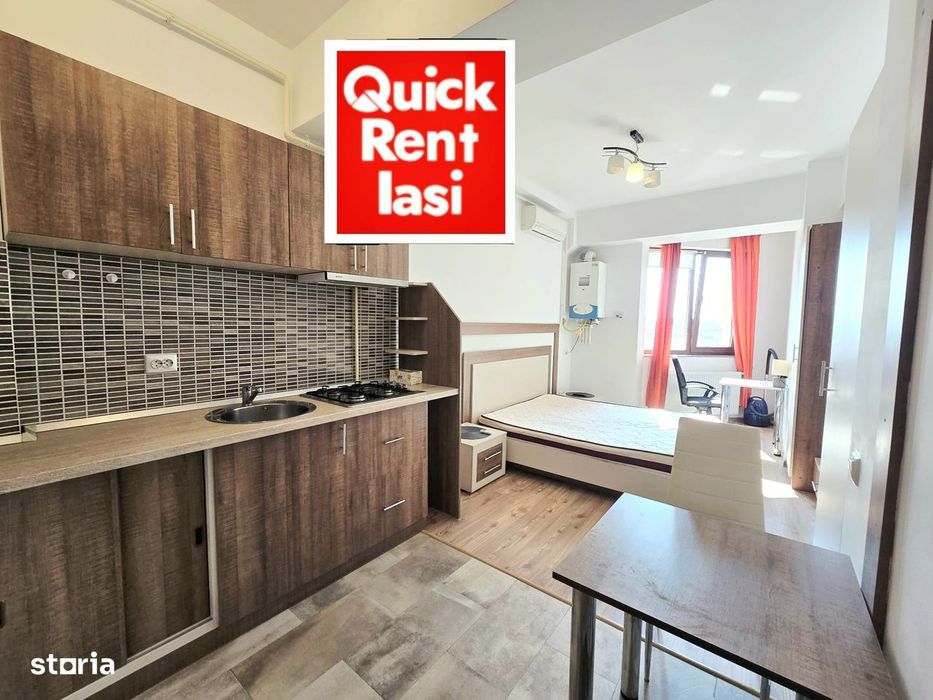 Palas Mall Lazar Residence Garsoniera Bloc Nou 400eur