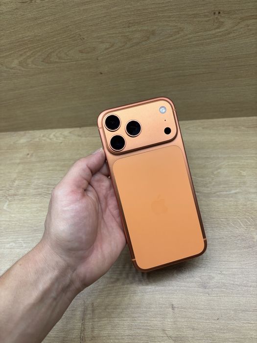 iPhone 17 PRO MAX 256Gb Orange 100% battery life
