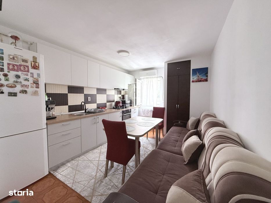 Apartament 3 camere la cheie, 58,5 mp utili cu balcon 7 mp, Floresti S — fotografia 1