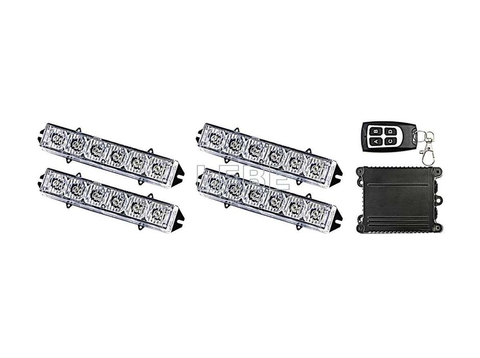 Stroboscoape auto galbene 12v