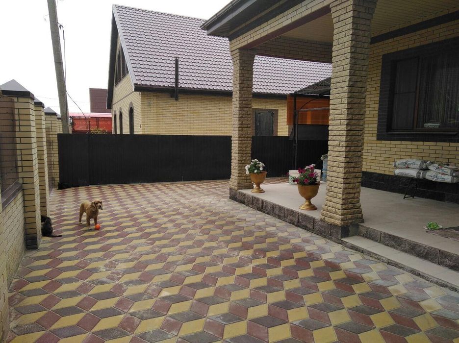 Укладка брусчатки