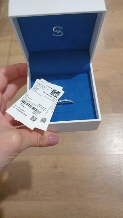 Кольцо с бриллиантами от компании Sokolov.