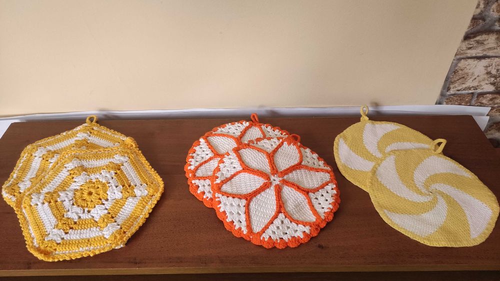 Кухненски ръкохватки плетени на една кука