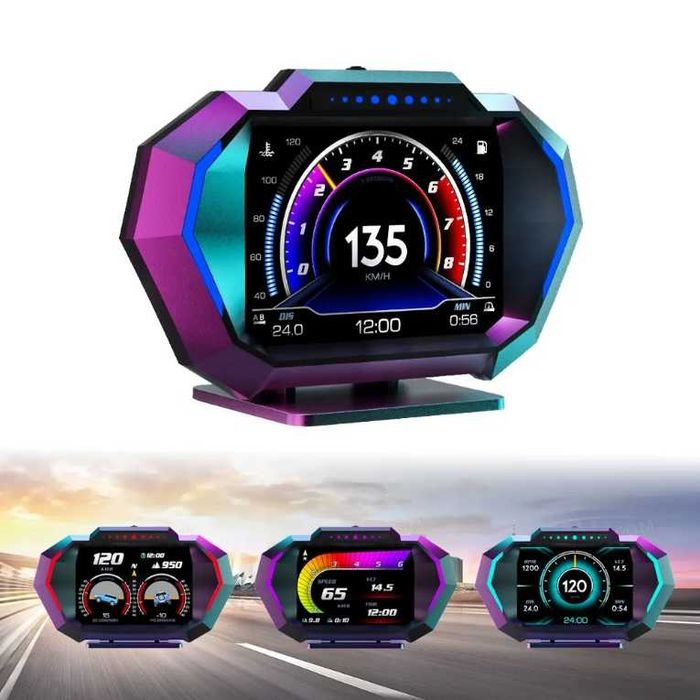 Бортовой компьютер - Р24 OBD2 + GPS модель - оригинал с гарантией