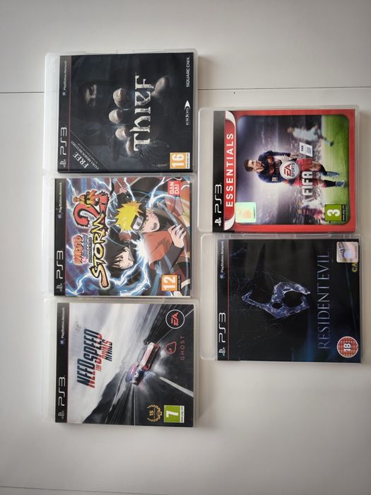PS3 Игри – Лот от 5 Броя – 21.29 EUR – Оригинални Игри за PlayStation 3