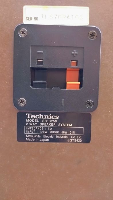 Vând boxe Technics și receiver Sony
