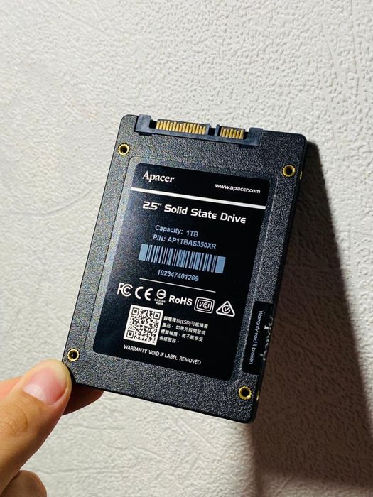 SSD диск Apacer AS350X 1TB