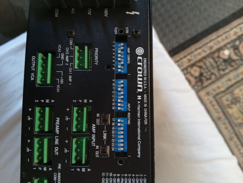 Amplificator linie 8 canale