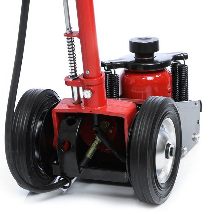 Пневматично-Хидравличен Крик Тип Крокодил 22 тона За Камиони Бусове