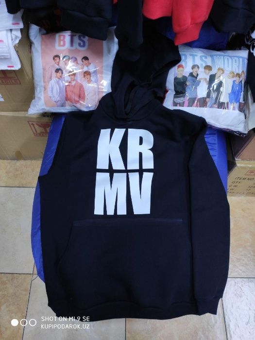 Худи черного цвета - размеры от XS до ХХЛ