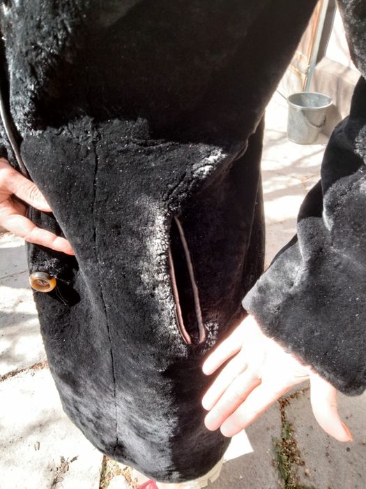 Шуба цигейка размер 44-46