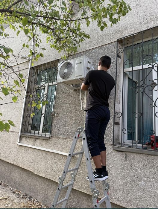 Установка кондиционера