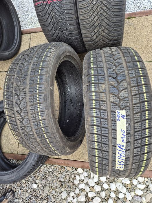 Vând cauciucuri 245/45/18 M+S 2și2 imp Germania