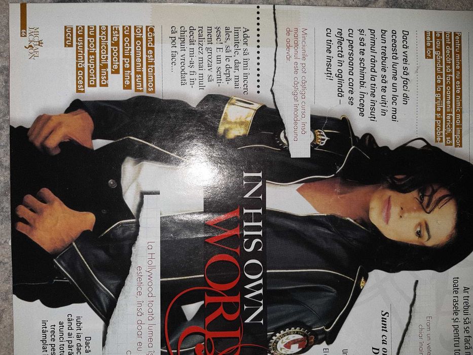 Revista Bravo Special cu Michael Jackson cu 20 Postere