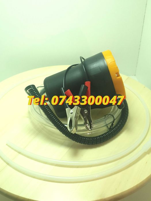 Set Pompa Extractor Motorina Si Ulei 12v 150l