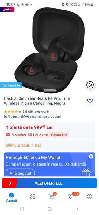 Beats Fit Pro, căști
