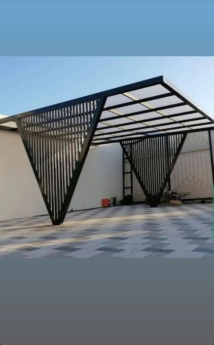 Ворота, решётки, навес, ограждения, козырёк, перила