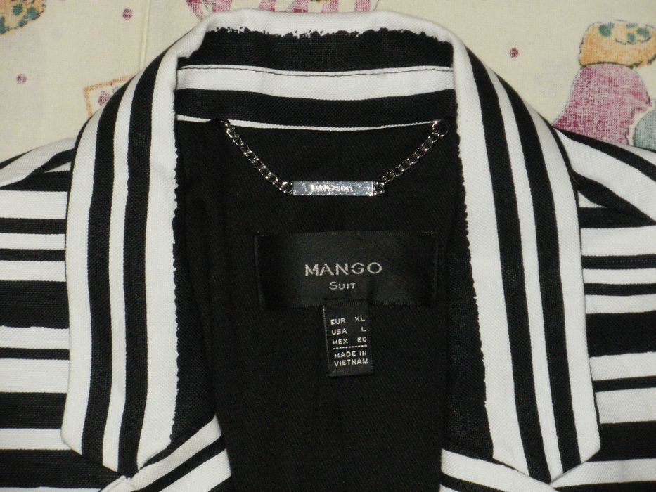 MANGO оригинално ново дамско памук и лен XL