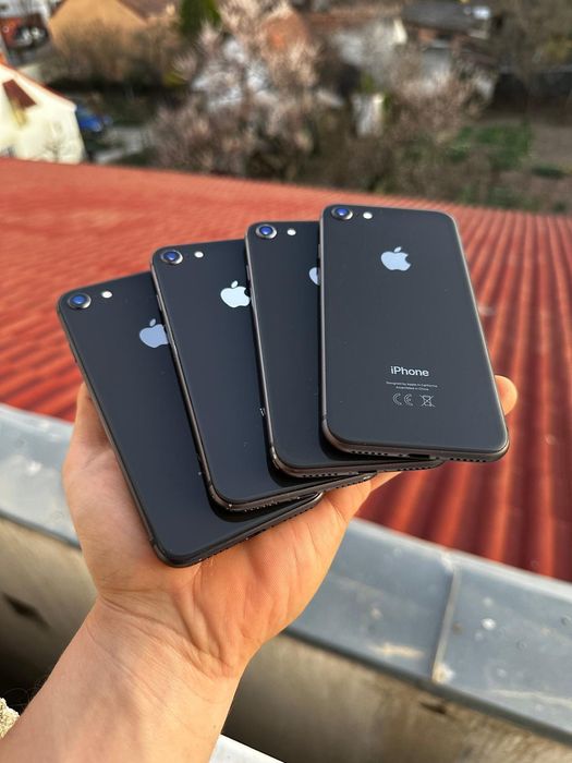 iPhone 8 ROSE/ALB/NEGRU, Memorie 64GB, BATERIE 100%, FRUMOS, Impecabil