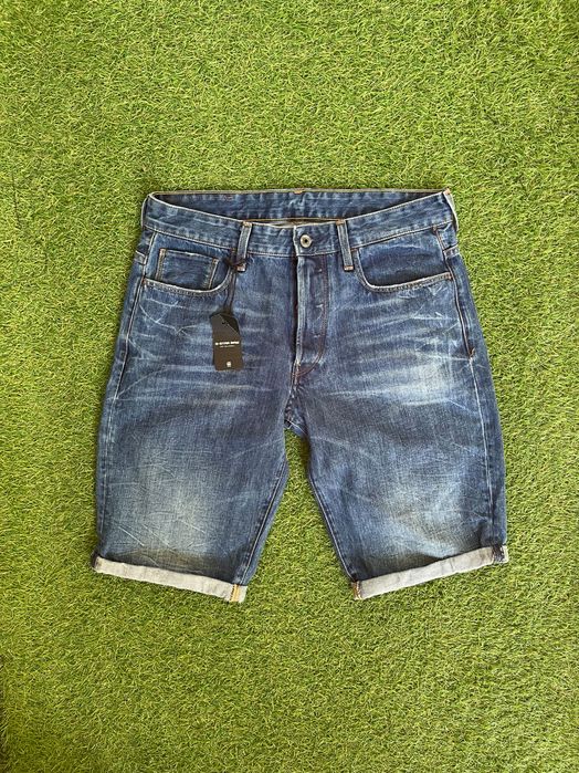 Мъжки къси дънки : G-STAR RAW 3301 Tapered 1/2 33