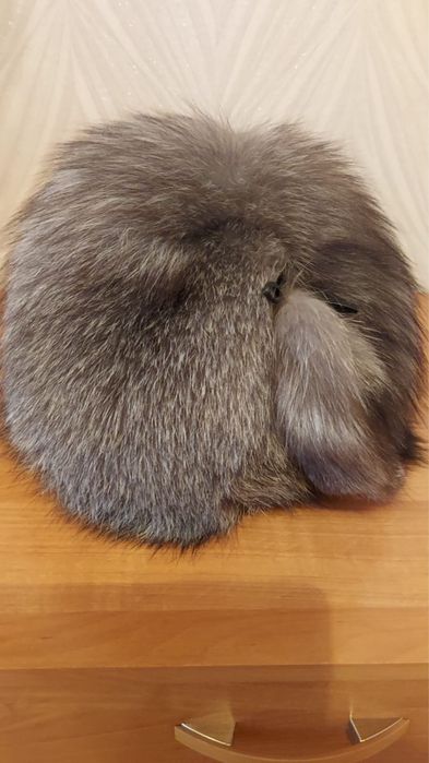 Шапка женская песец