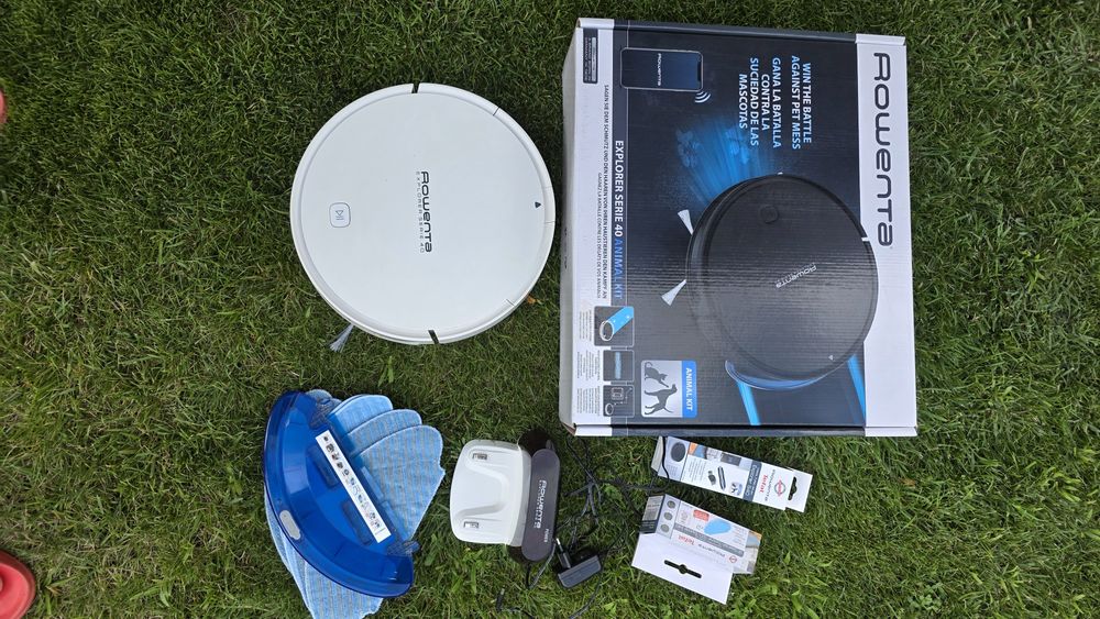 Робот прахосмукачка с функция миене ROWENTA X-PLORER Animal Serie 40 RR7267WH