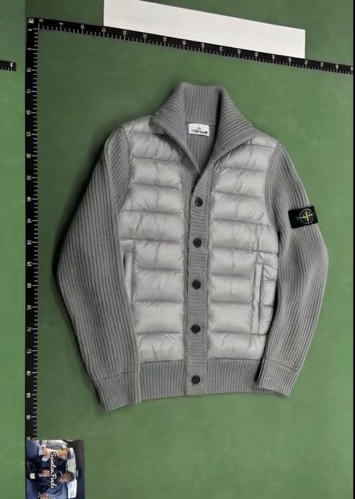 Pulover stone island model grisch