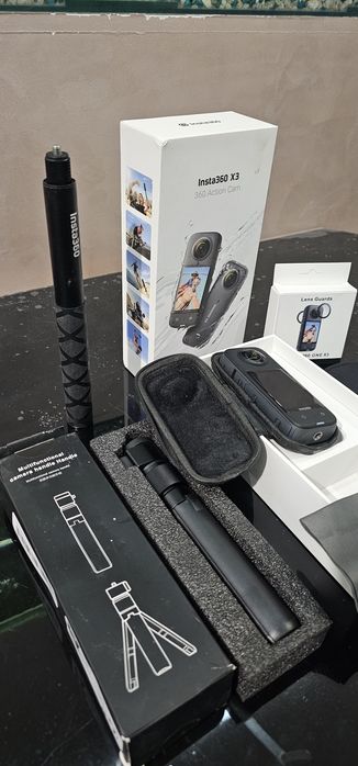 Экшен камера Insta360 x3 + 128Gb + Bullet time kit