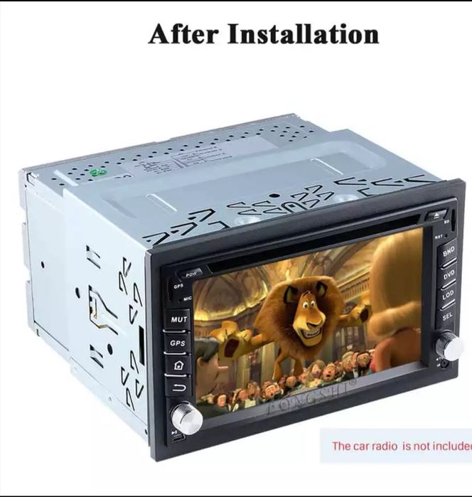 Шейна двое дин мултимедия (2 din каса кожух)