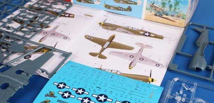 Сборная модель самолета P-40N «Уорхок» (Hasegawa, 1:72)