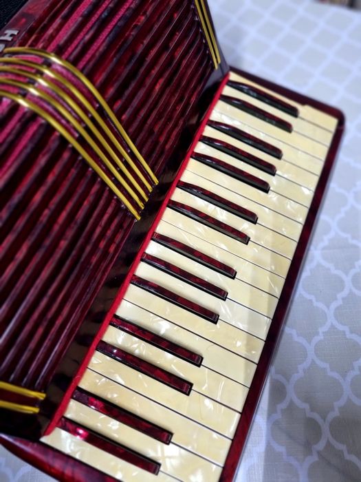 Acordeon Hohner vergea Lunga 80 Basi