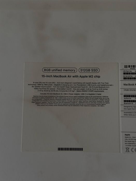 15-inch MacBook Air (M2)