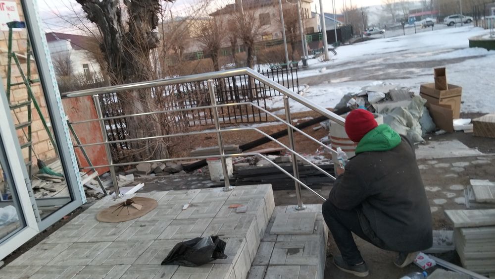 Перила из нержавеющей стали