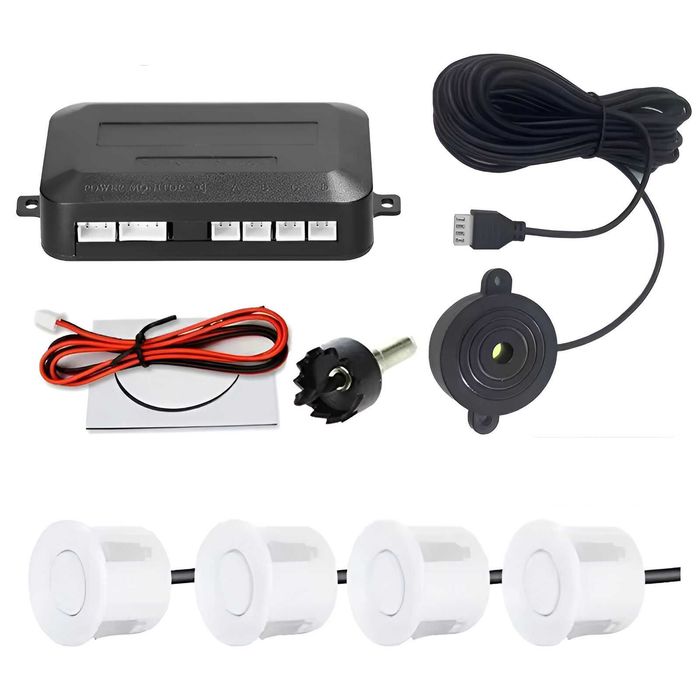 Гаранция! Нов Висококачествен Комплект за Парктроник с 4 Сензора