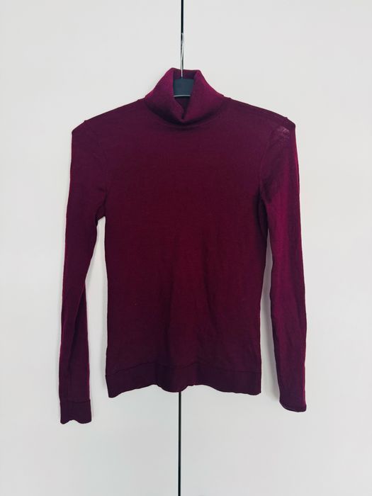 Pulover Zalando bordo  marimea S lana si casmir