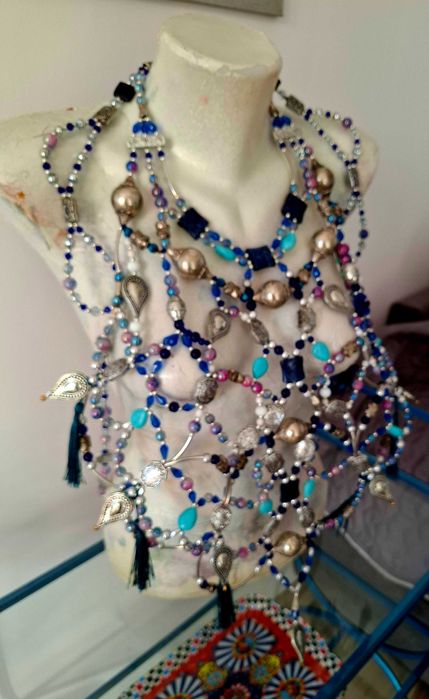 Етно колие за тяло Уникат