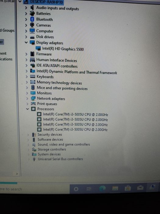 Asus X540L i3 gen5