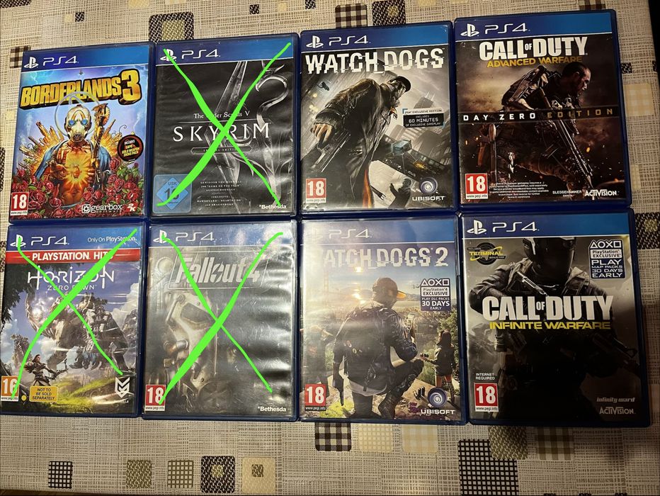 Игри за PS 4. 10€
