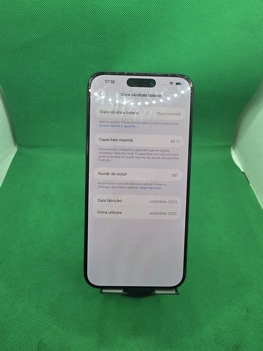 Iphone 15 Pro Max 256GB•Bateria 86%•Amanet Lazar Crangasi •57830