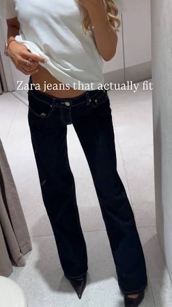 Прави дънки Zara