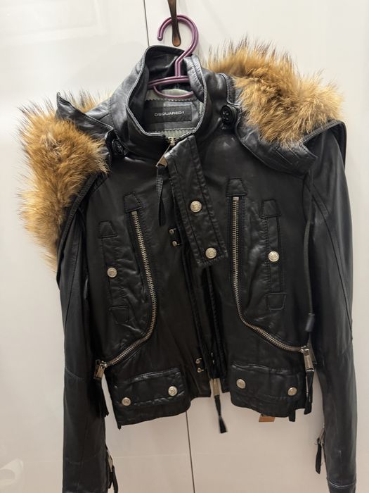 Кожено яке DSQUARED