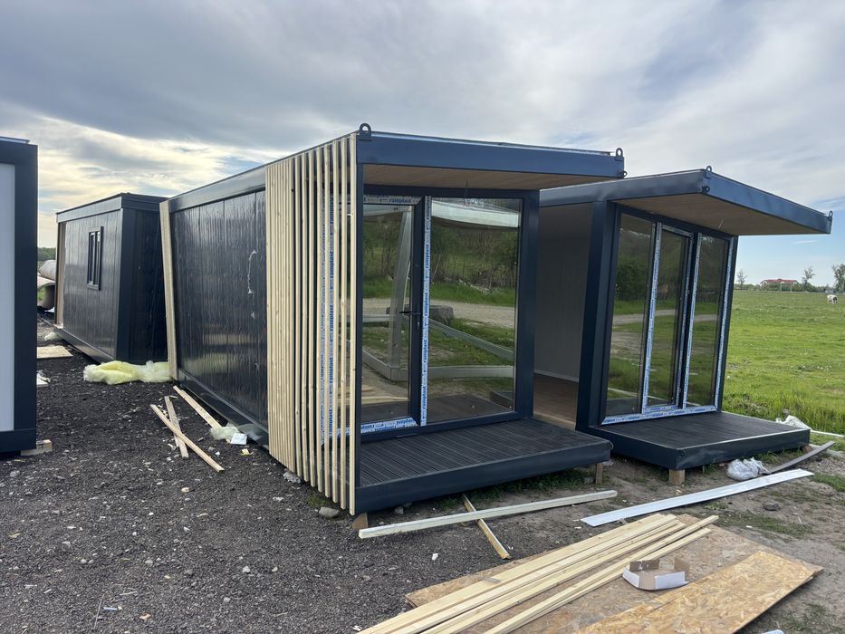 Casa de locuit din 2 module sau este ok pentru o afacere container